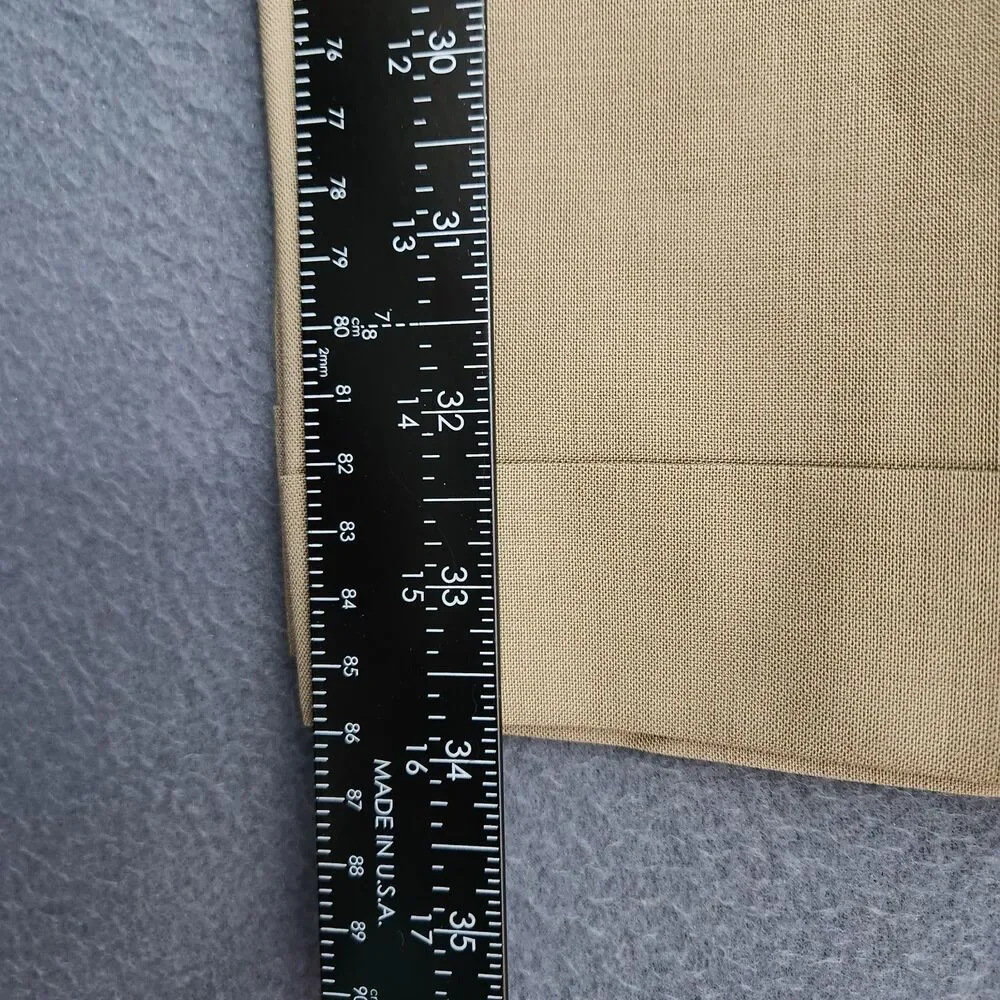 Lauren Ralph Lauren Men 40(41)X34 Tan Total Comfort Pleated Dress Pants